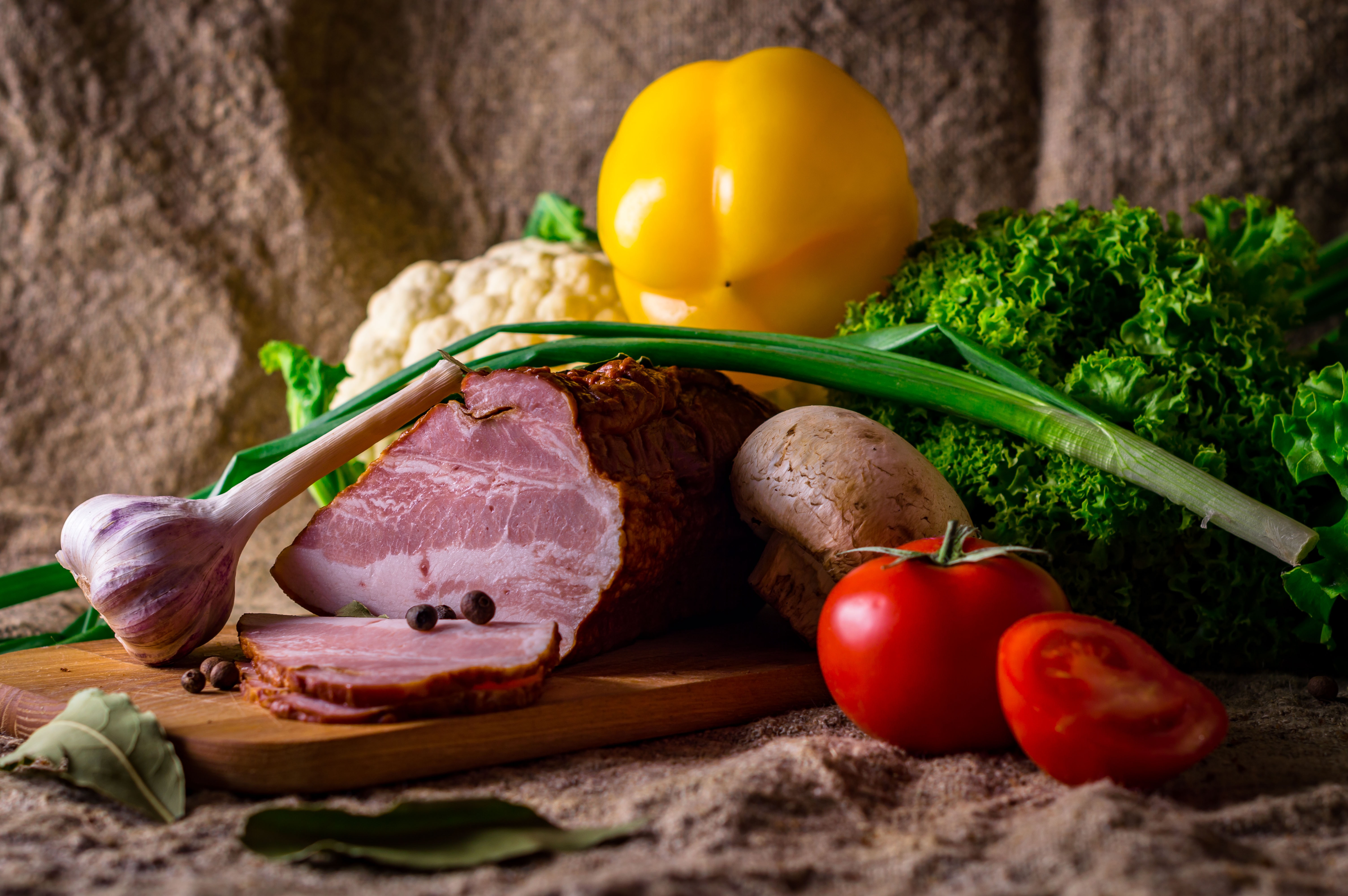 meat and veggies